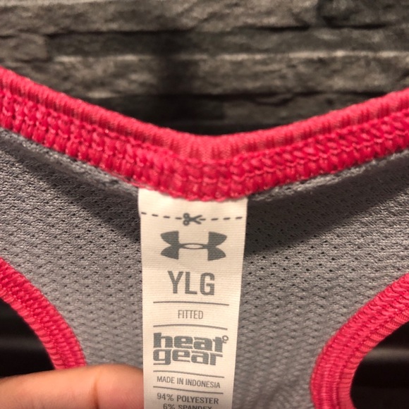 NWT Under Armour Stanford Girls Tank Top - Picture 4 of 5